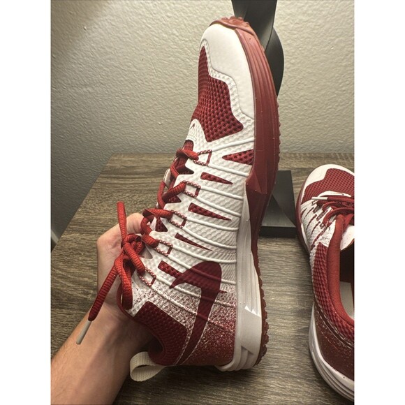 Rare Nike Lunar TR1 NRG OU Oklahoma Men\'s Size 8.5 White/Crimson BOOMER SOONER! main image 8